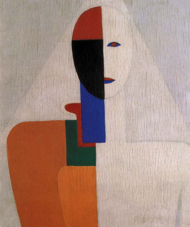 Kasimir Malevich Half-length of Female